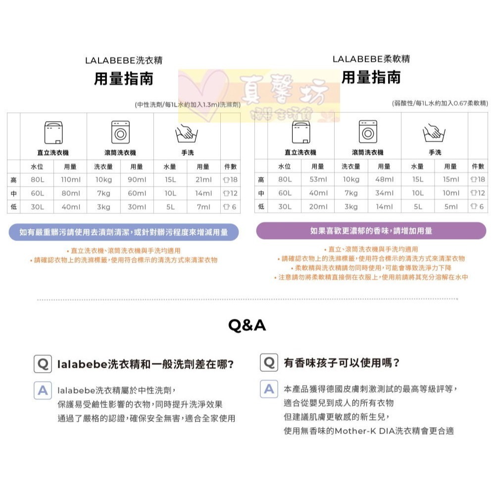 韓國MOTHER-K LALAPOPO 草本抗敏衣物洗衣精/柔軟精 瓶裝1700ml/補充包1300ml - 兒童衣物-細節圖8