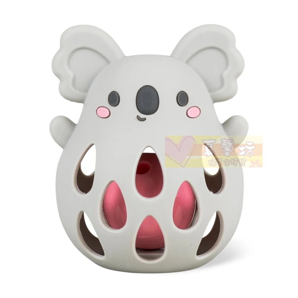 Tiger Tribe 搖擺鈴噹 (兔子/恐龍/無尾熊) - 安全柔軟矽膠/搖鈴玩具-規格圖8