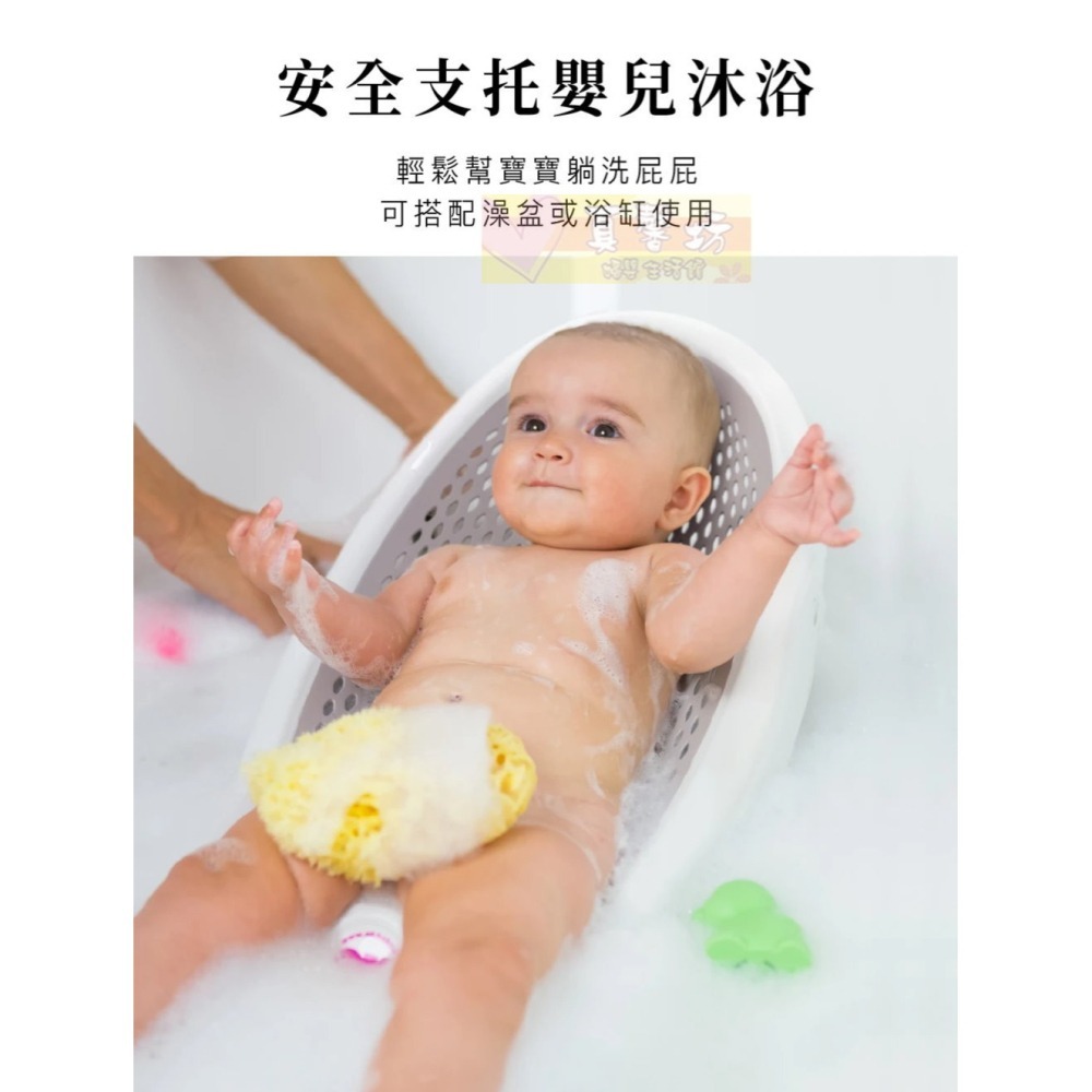 OKBABY 嬰兒柔軟沐浴躺椅-折疊式(F1044) - 沐浴椅/洗屁屁神器/洗澡躺椅/兒童洗澡用品-細節圖2