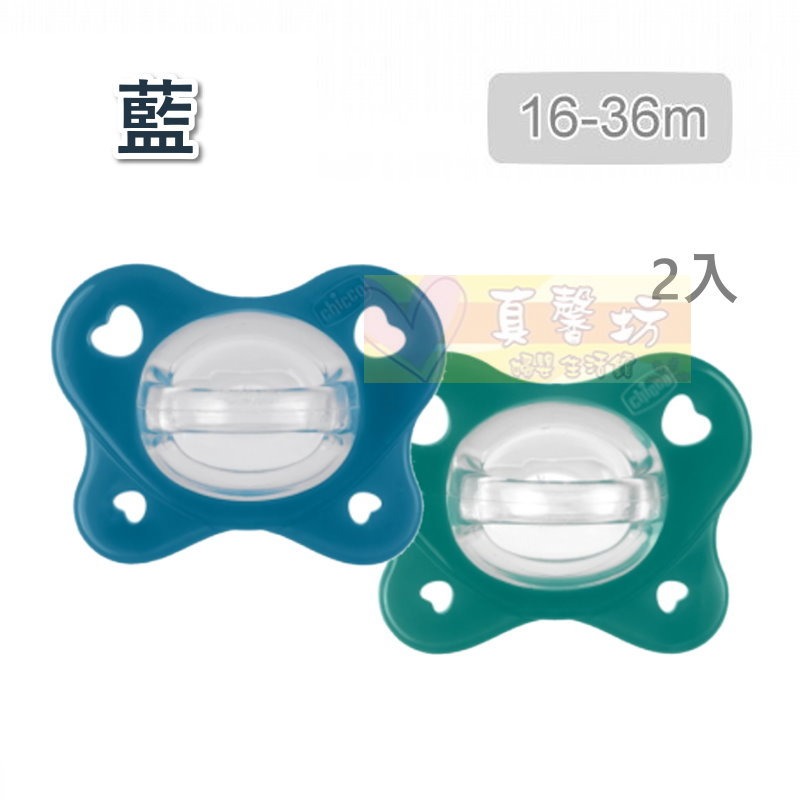 chicco 雙倍柔軟矽膠拇指型安撫奶嘴-含盒(0~2m/2~6m/6~16m/16~36m) - 義大利/拇指奶嘴-規格圖9