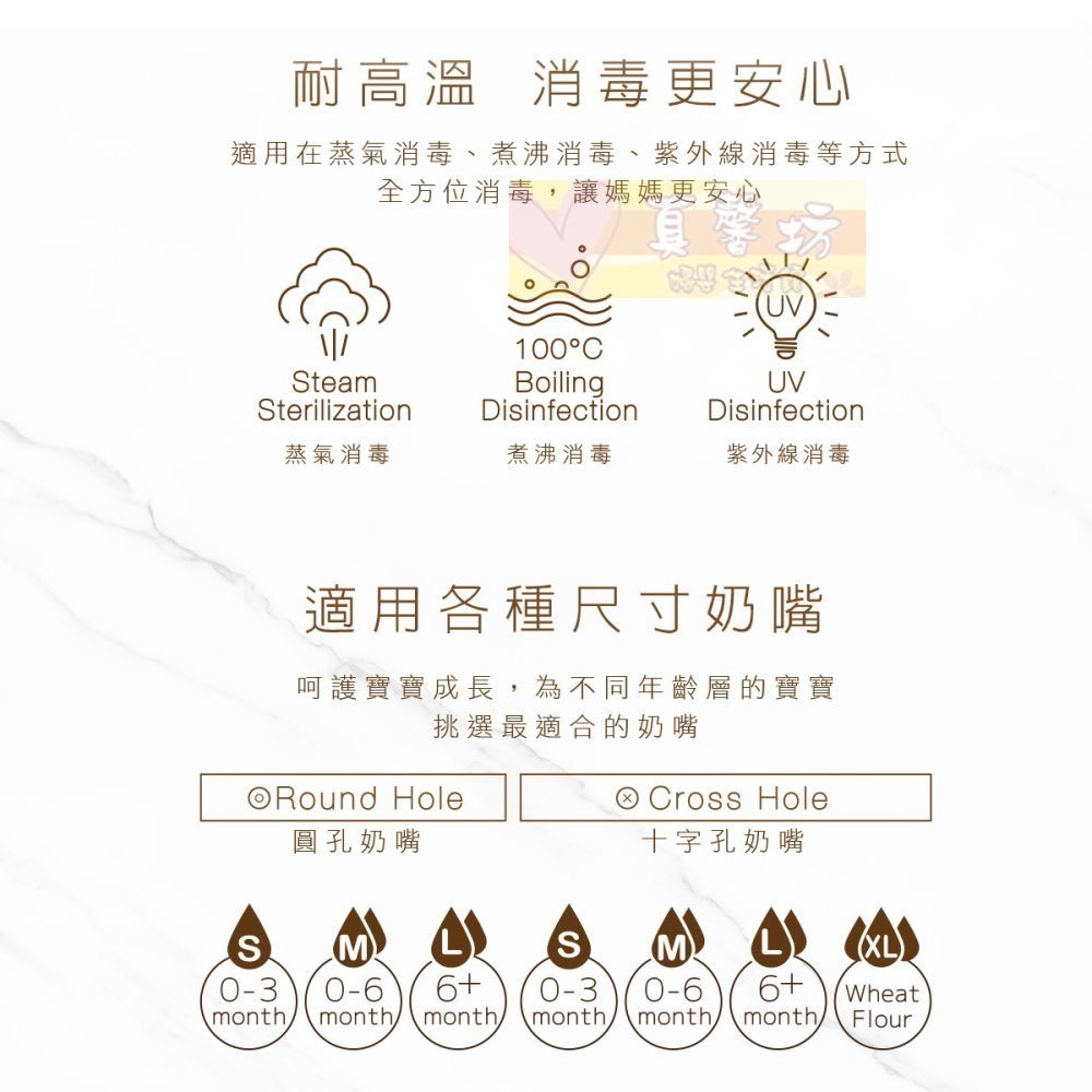 酷咕鴨ku.ku 純真之瞳寬口PPSU奶瓶(240ml/300ml/成長奶瓶300ml) - kuku/奶瓶-細節圖3