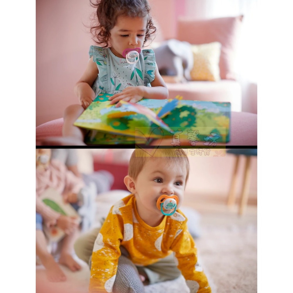 Philips Avent ultra air安撫奶嘴2入(0-6m / 6m-18m)- 飛利浦奶嘴/超透氣安撫奶嘴-細節圖4