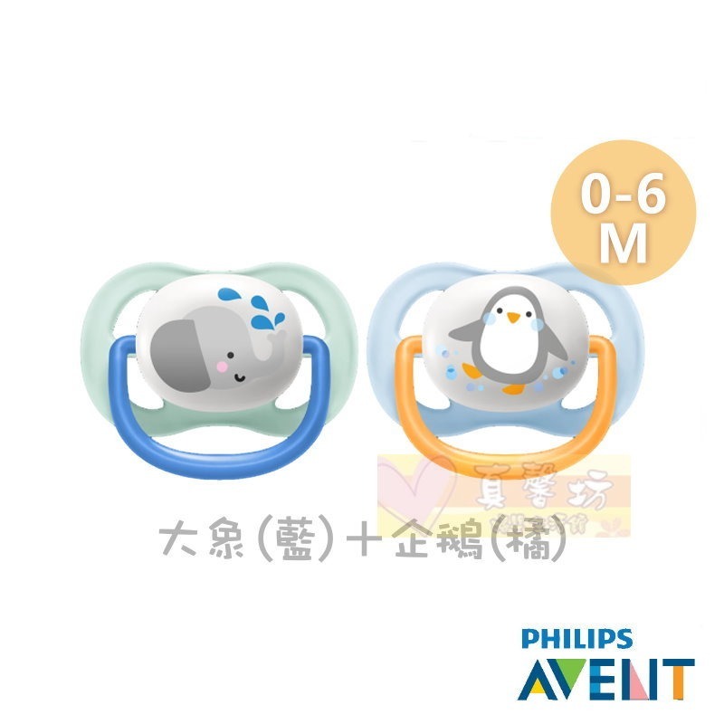 Philips Avent ultra air安撫奶嘴2入(0-6m / 6m-18m)- 飛利浦奶嘴/超透氣安撫奶嘴-規格圖5