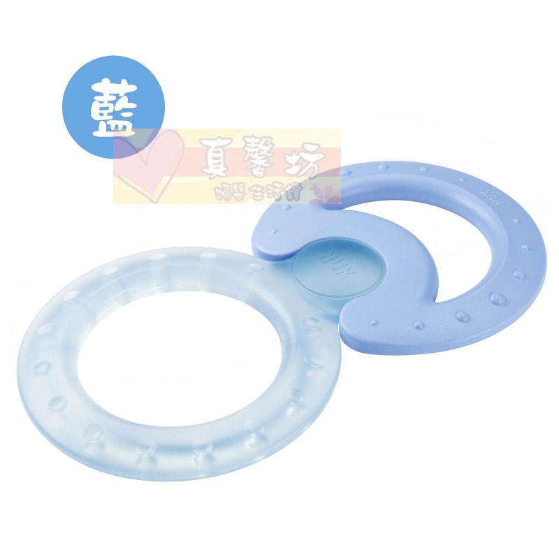 德國NUK 清涼按摩固齒器(藍/粉) - 適用3個月以上/固齒器/口腔發育-規格圖3