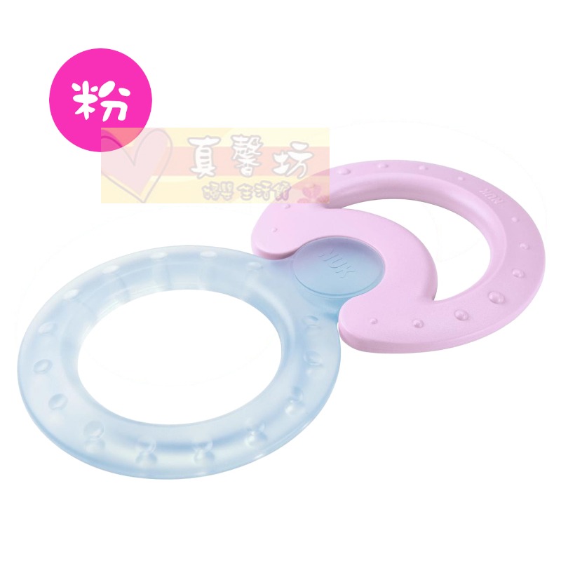 德國NUK 清涼按摩固齒器(藍/粉) - 適用3個月以上/固齒器/口腔發育-規格圖3