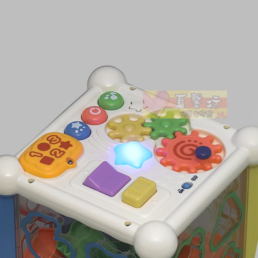 樂雅玩具Toyroyal 觀察力UP積木六面盒 - 嬰兒玩具/五感統合/聲光玩具-細節圖7