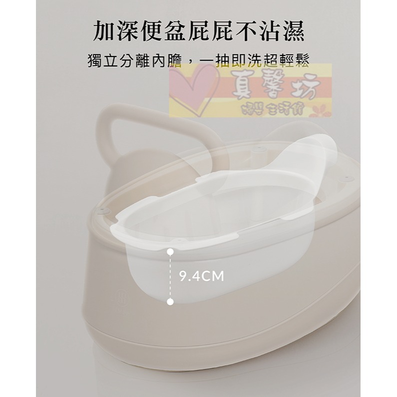 小獅王simba 噗將五階段兒童小馬桶(薄灰/薄杏) - 辛巴/小便座/學習便器/兒童馬桶/訓練便器/輔助便桶-細節圖6
