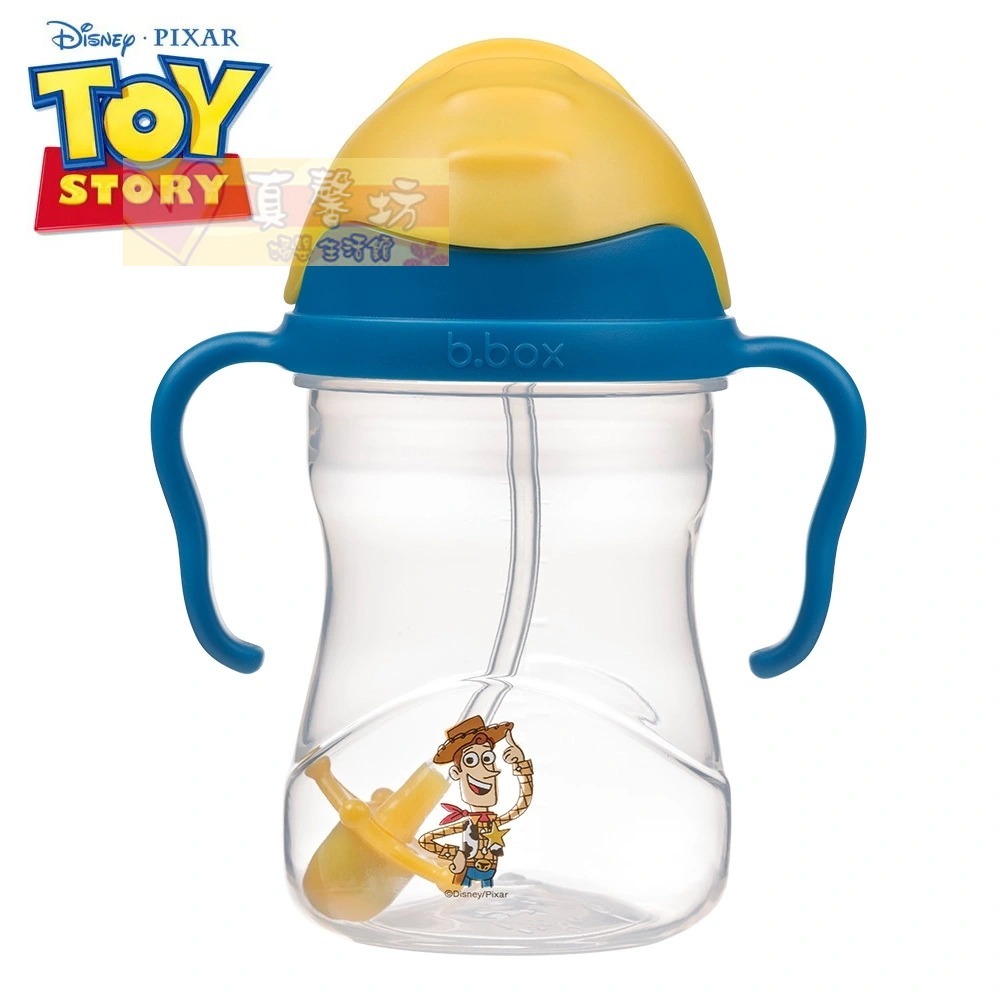 澳洲b.box 迪士尼升級版防漏水杯240ml [正版授權公司貨]  第二代-學習杯/喝水杯/吸管杯/雙耳杯bbox-規格圖7