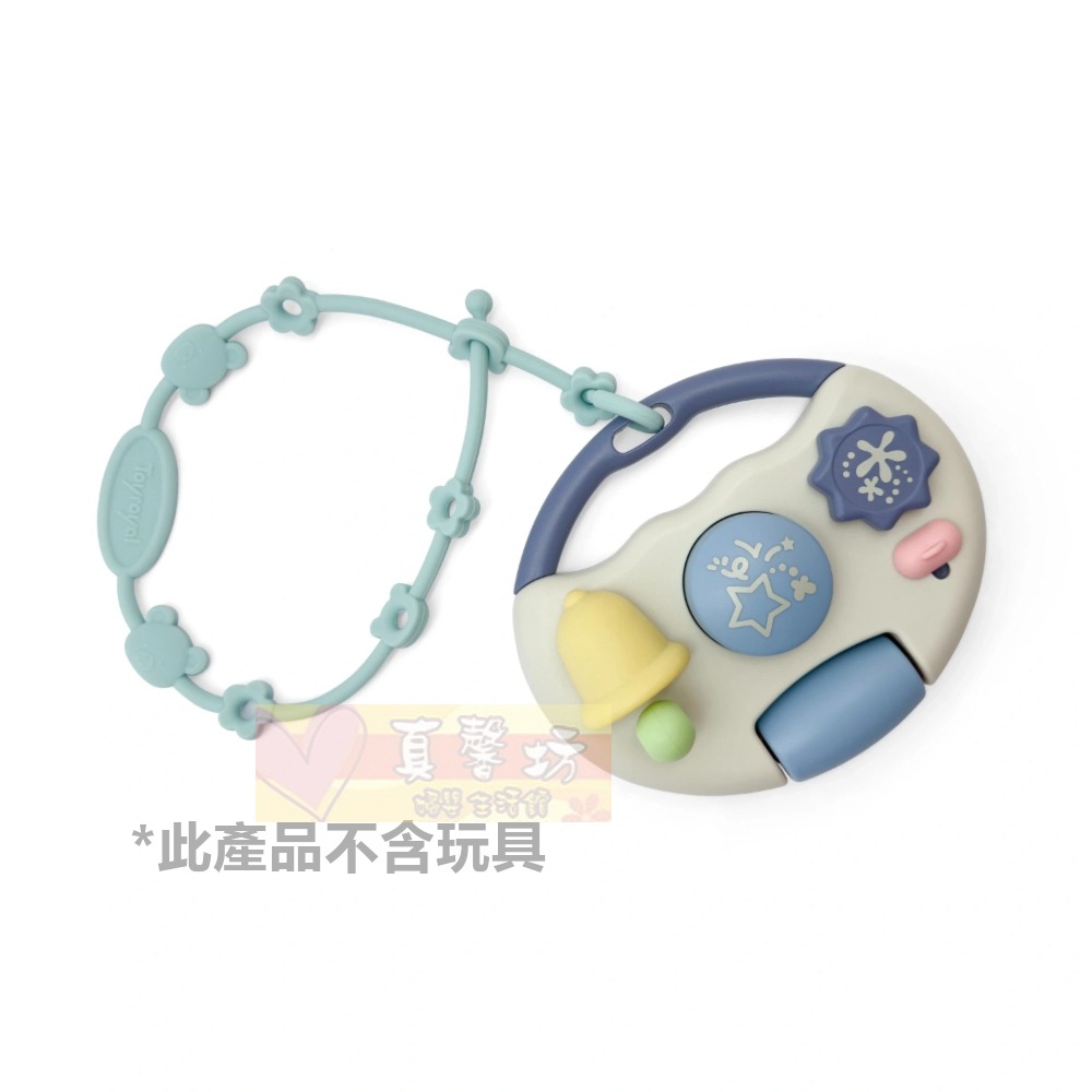 Baby City 多功能防掉帶(海霧藍) - 娃娃城/矽膠帶/奶嘴鍊/玩具帶/奶嘴帶-細節圖2