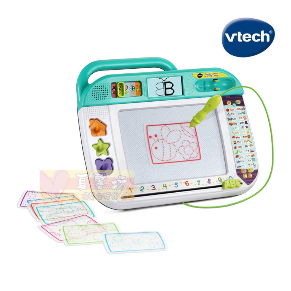英國Vtech 多功能畫寫啟蒙學習機 - 聲光玩具/益智學習/音樂玩具/書寫玩具/畫畫玩具
