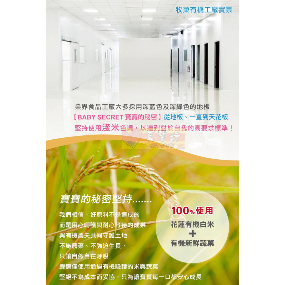 寶寶的秘密BABY SECRET 魔法棒棒有機米棒30g (適用9個月以上食用) - 寶寶餅乾/寶寶米餅-細節圖4