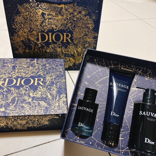Dior Sauvage 迪奧曠野之心男性淡香水沐浴禮盒組