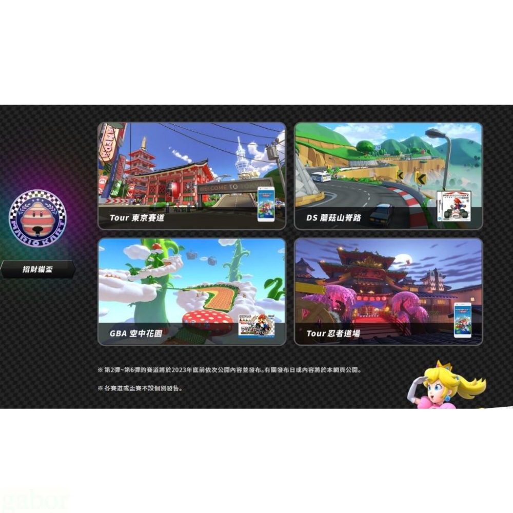 【金魚i電玩】NS Switch 瑪利歐賽車8 豪華 新增賽道通行證(盒裝 DLC下載序號卡) 中文版-細節圖4