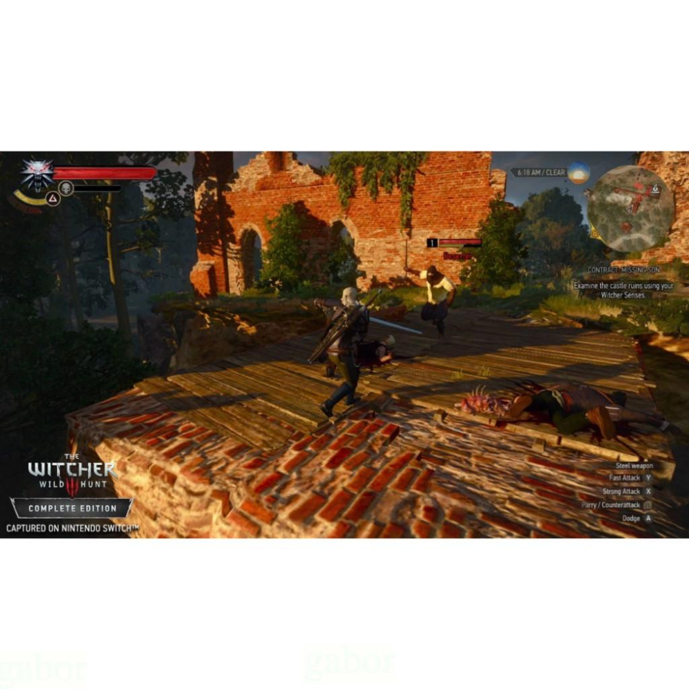 【金魚i電玩】NS Switch 巫師3 狂獵 完全 中文版-細節圖2