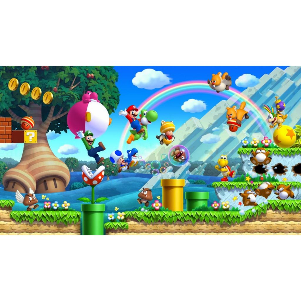 【金魚i電玩】NS Switch 超級瑪利歐兄弟 U 豪華 瑪利歐 中文版-細節圖4