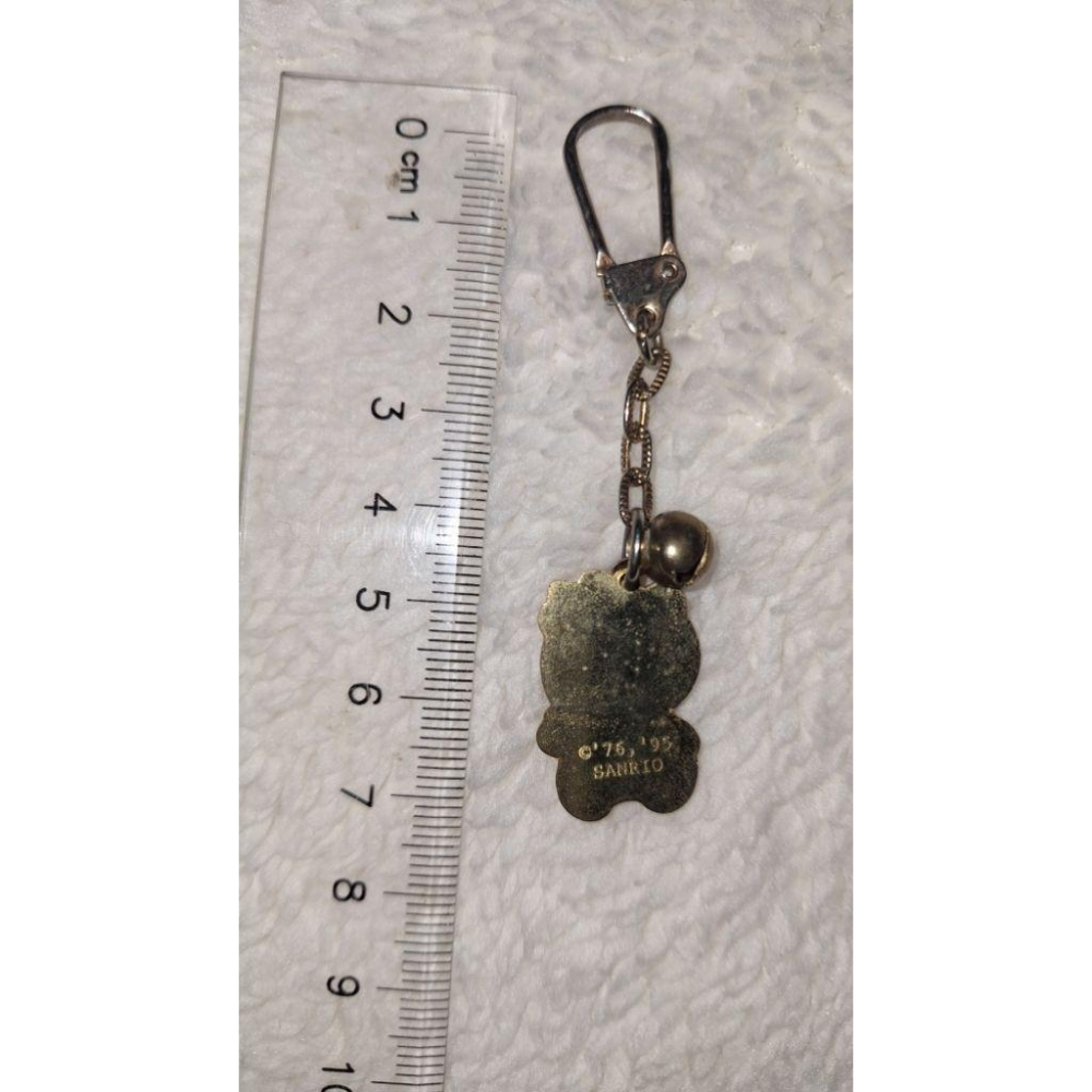 1995年 hello kitty 金屬吊飾 sanrio 絕版 收藏品 正版-細節圖2