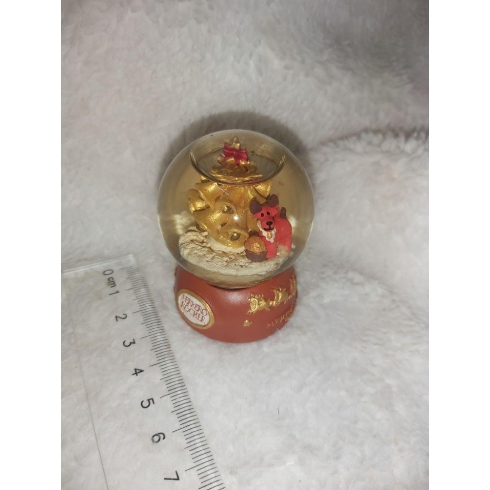 金莎 水晶球 2012年 麋鹿 鈴鐺 聖誕樹-細節圖2