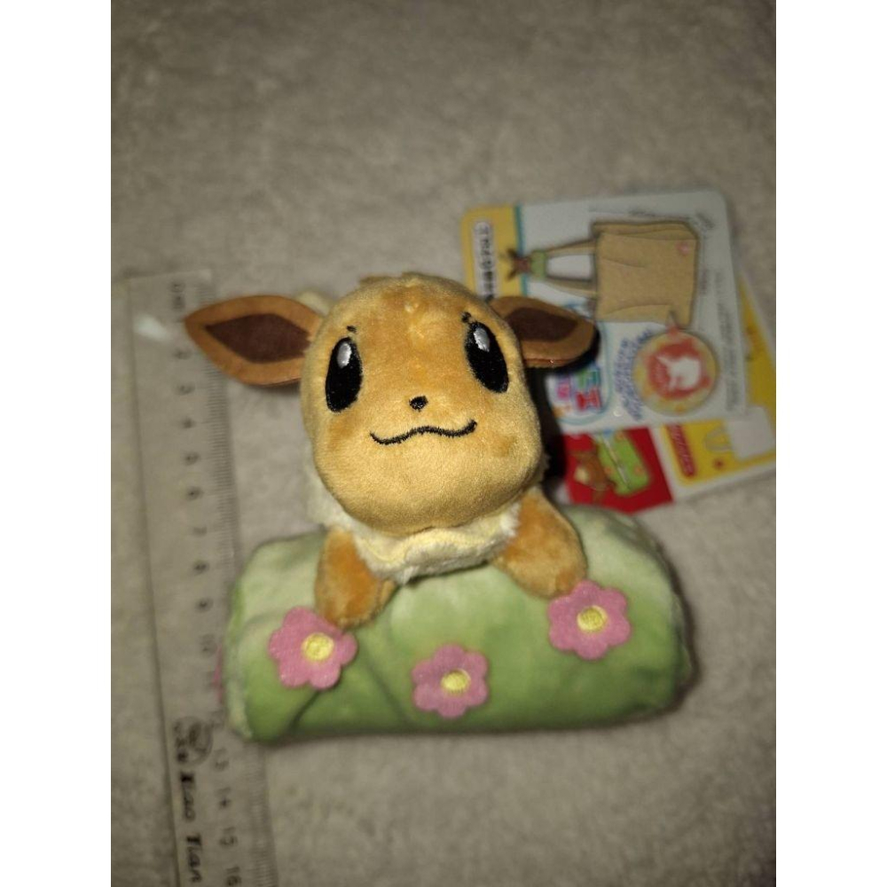 寶可夢絨毛收納購物袋 伊布 全新 出清 pokemon-細節圖3