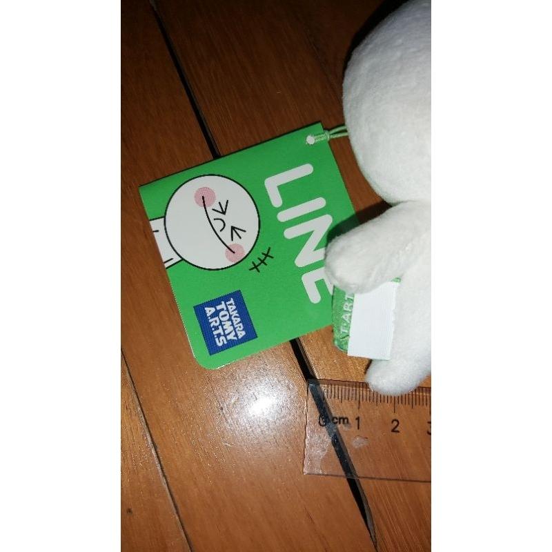正版 line friends  饅頭人 點頭 吊飾 拜託 角落畫圈圈-細節圖5