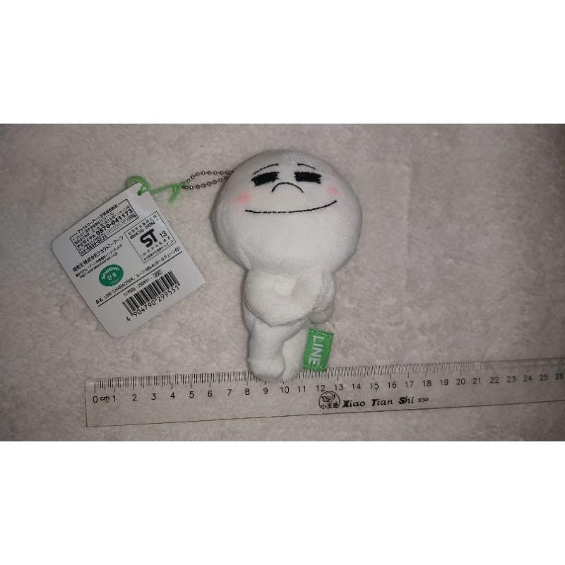 正版 line friends  饅頭人 點頭 吊飾 拜託 角落畫圈圈-細節圖6