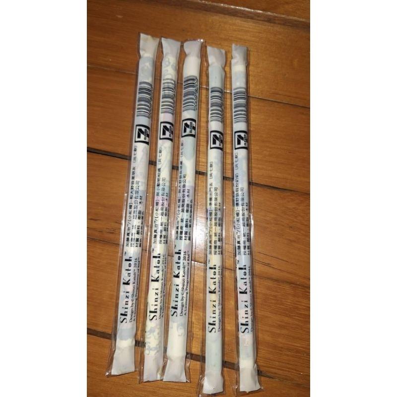 加藤真治 色鉛筆 7-11 全新 5隻合售-細節圖2