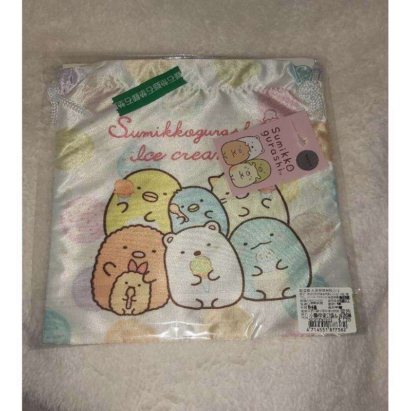 角落小夥伴 角落生物 束口袋 冰淇淋 大菱 白熊 企鵝 炸豬排 貓 蜥蜴 炸蝦尾-細節圖2