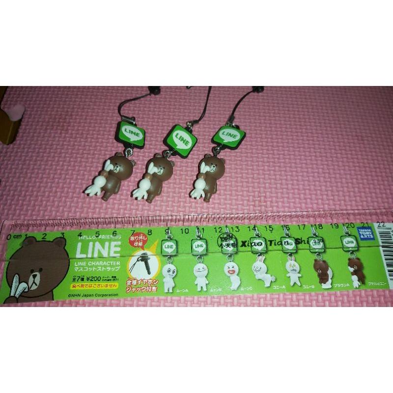 line friends 熊大 兔兔 饅頭人 詹姆士 手機吊飾 手機塞 line 貼圖明星 便宜出清-細節圖8
