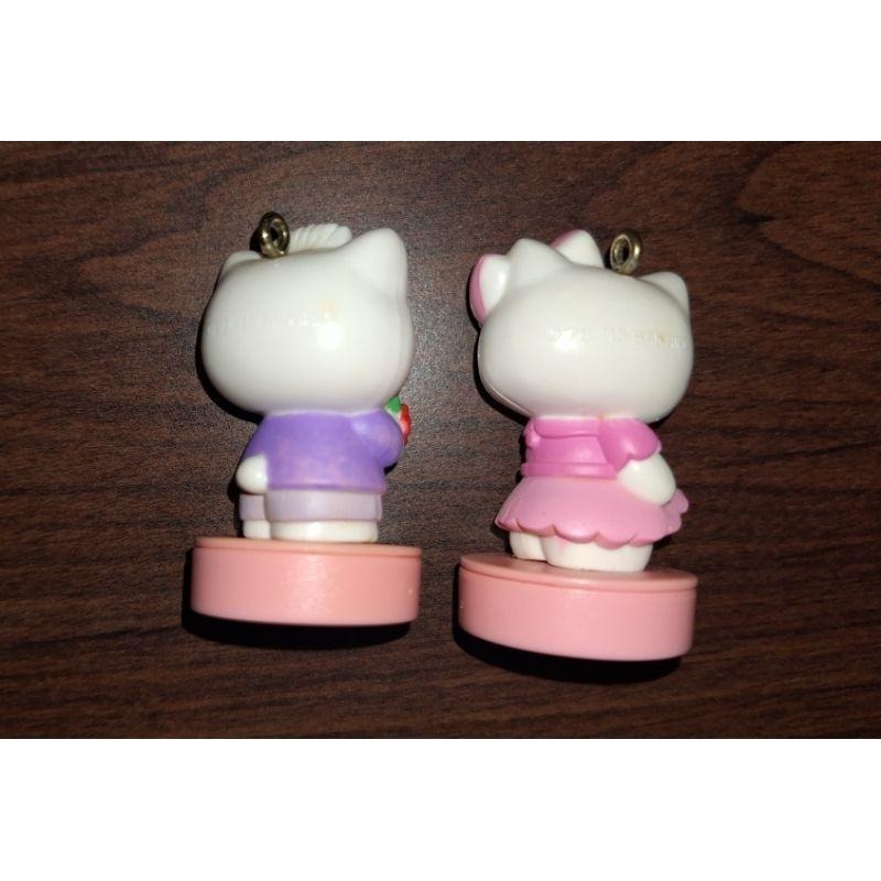 超便宜 7-11 Hello Kitty 夢幻變裝吊飾印章 童話故事公仔 丹尼爾 kitty愛心 隱藏版-細節圖3
