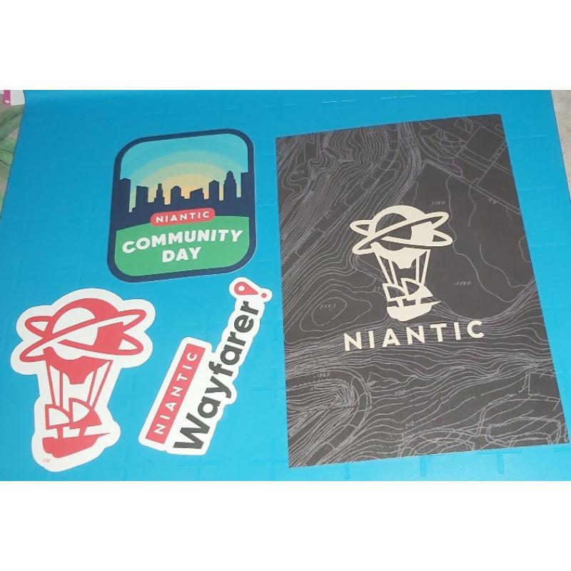 Pokémon go 精靈 寶可夢 童偶熊 社群日 明信片 皮克敏 5月 6月 7月 明信片 貼紙 徽章-細節圖2