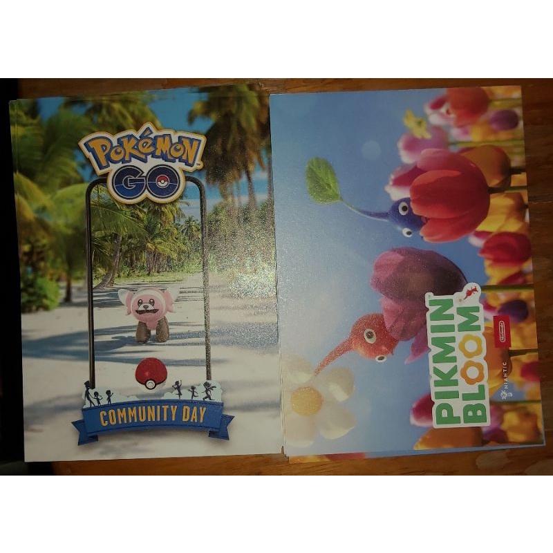 Pokémon go 精靈 寶可夢 童偶熊 社群日 明信片 皮克敏 5月 6月 7月 明信片 貼紙 徽章-細節圖7