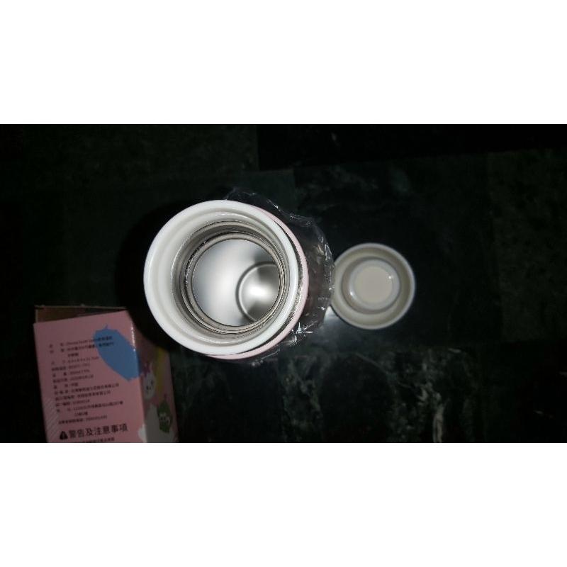 全新 disney tsum tsum 保溫瓶 夢時代來店禮 玻璃分隔便當盒-細節圖6