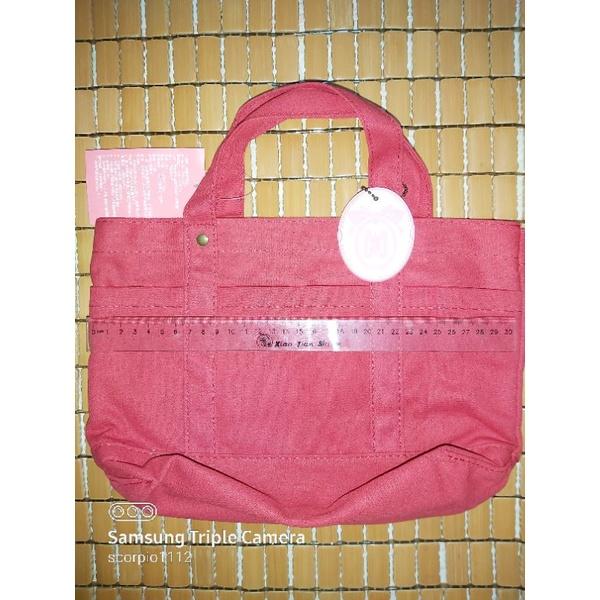 漢神 來店禮 公主 分隔收納包 手提帆布包-細節圖5