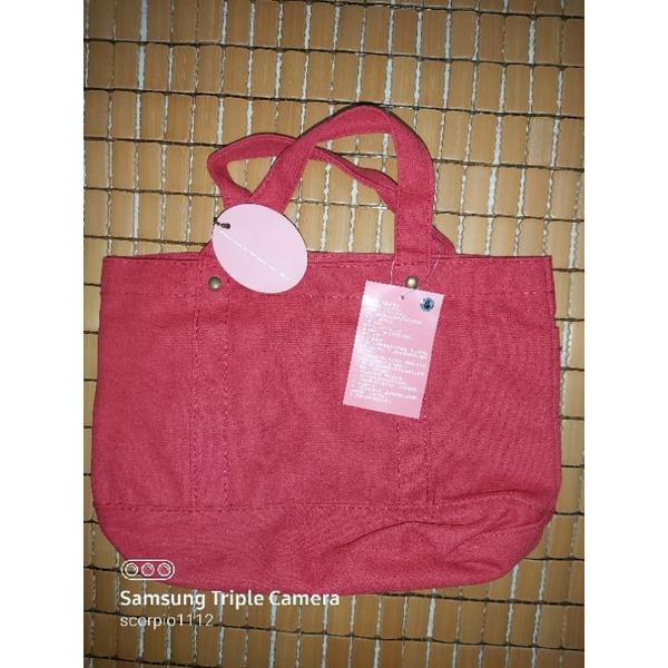 漢神 來店禮 公主 分隔收納包 手提帆布包-細節圖6