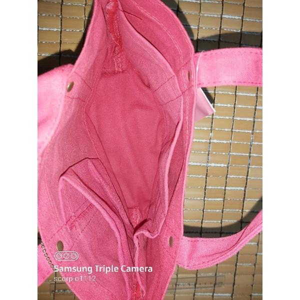 漢神 來店禮 公主 分隔收納包 手提帆布包-細節圖8