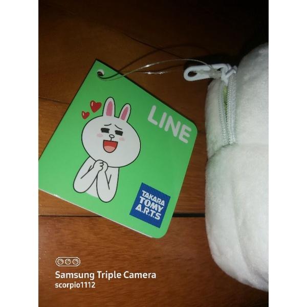 line friends 兔兔 化妝包 小物包 拉鍊包-細節圖2