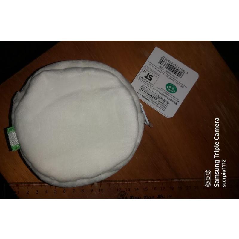 line friends 饅頭人 點頭 化妝包 小物包 收納包 收納袋-細節圖2