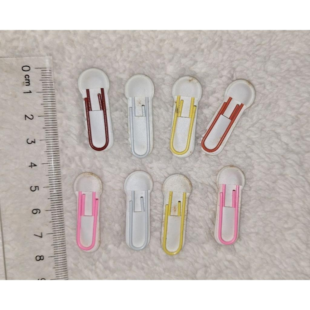 2005年 美樂蒂 粉紅 蝴蝶結 書籤 迴紋針-細節圖2