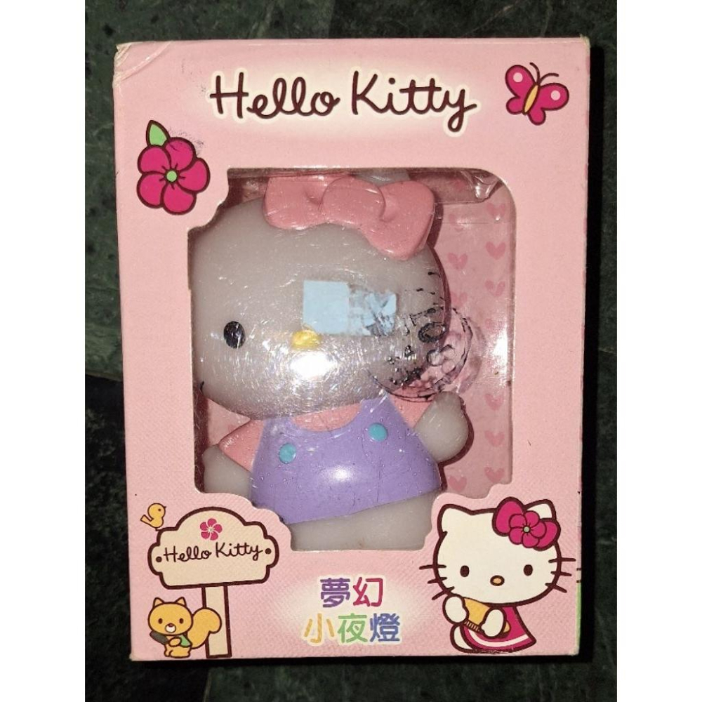 hello kitty 夢幻小夜燈 2013年 絕版 三麗鷗 7種燈光-細節圖4