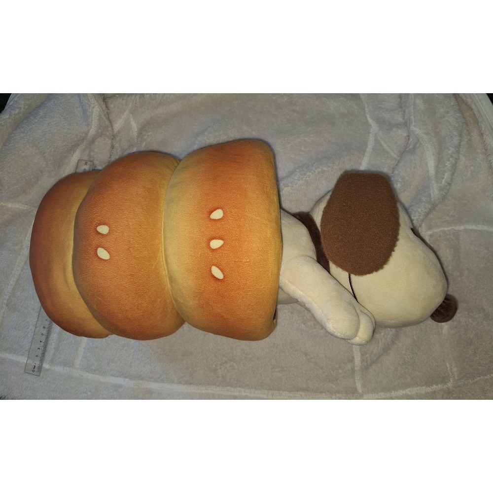 烘培系列 奶油捲史努比 snoopy 7-11 娃娃 玩偶 大娃娃 史努比 正版-細節圖5