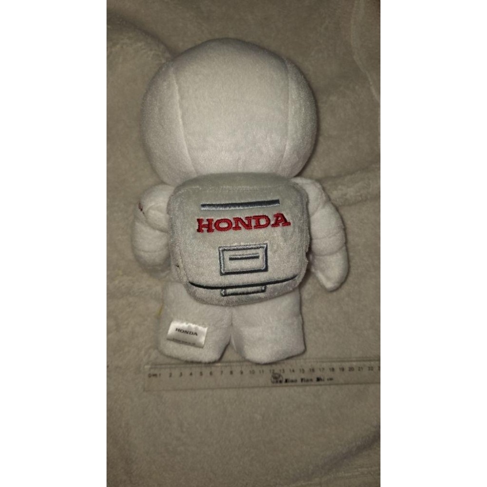 HONDA ASIMO 紀念 娃娃 玩偶 太空人 收藏 可站立-細節圖3
