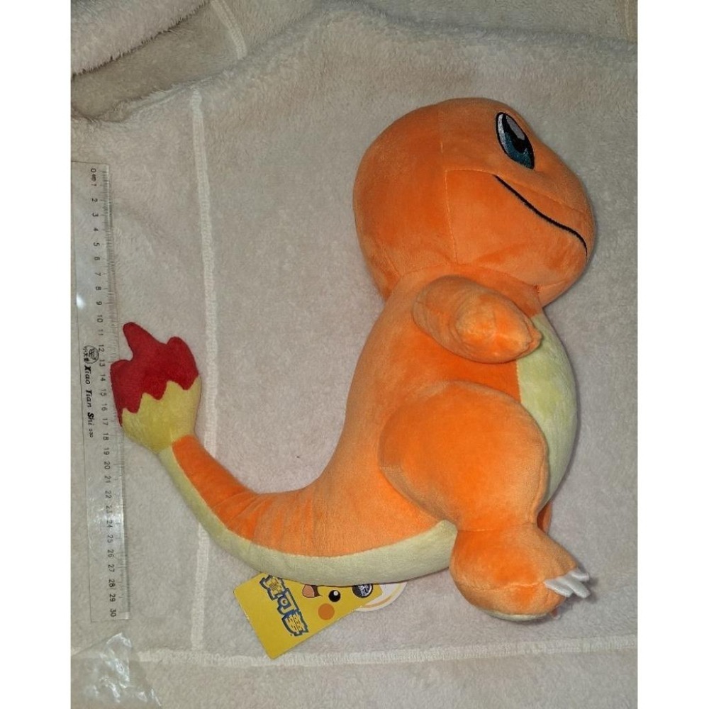 30公分 小火龍 精靈寶可夢 大娃娃 玩偶 公仔 正版 樂玩多-細節圖2