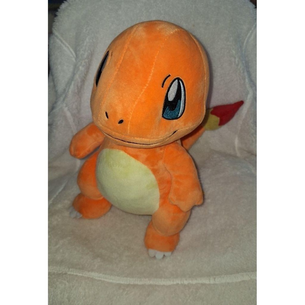 30公分 小火龍 精靈寶可夢 大娃娃 玩偶 公仔 正版 樂玩多-細節圖3