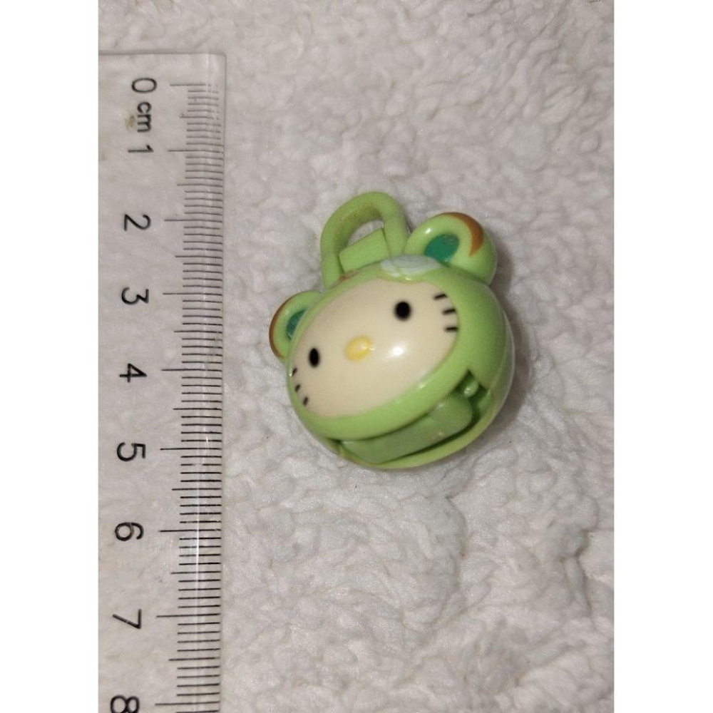 hello kitty 熊裝扮 造型 吊飾 公仔 2007年 絕版-細節圖5