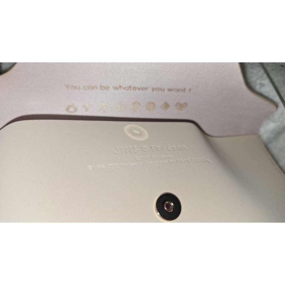 精靈寶可夢 質感高雅 伊布家族 眼鏡盒 2022 jins 草伊布 水伊布 仙子伊布 太陽伊布 月亮伊布 雷伊布 火伊布-細節圖4