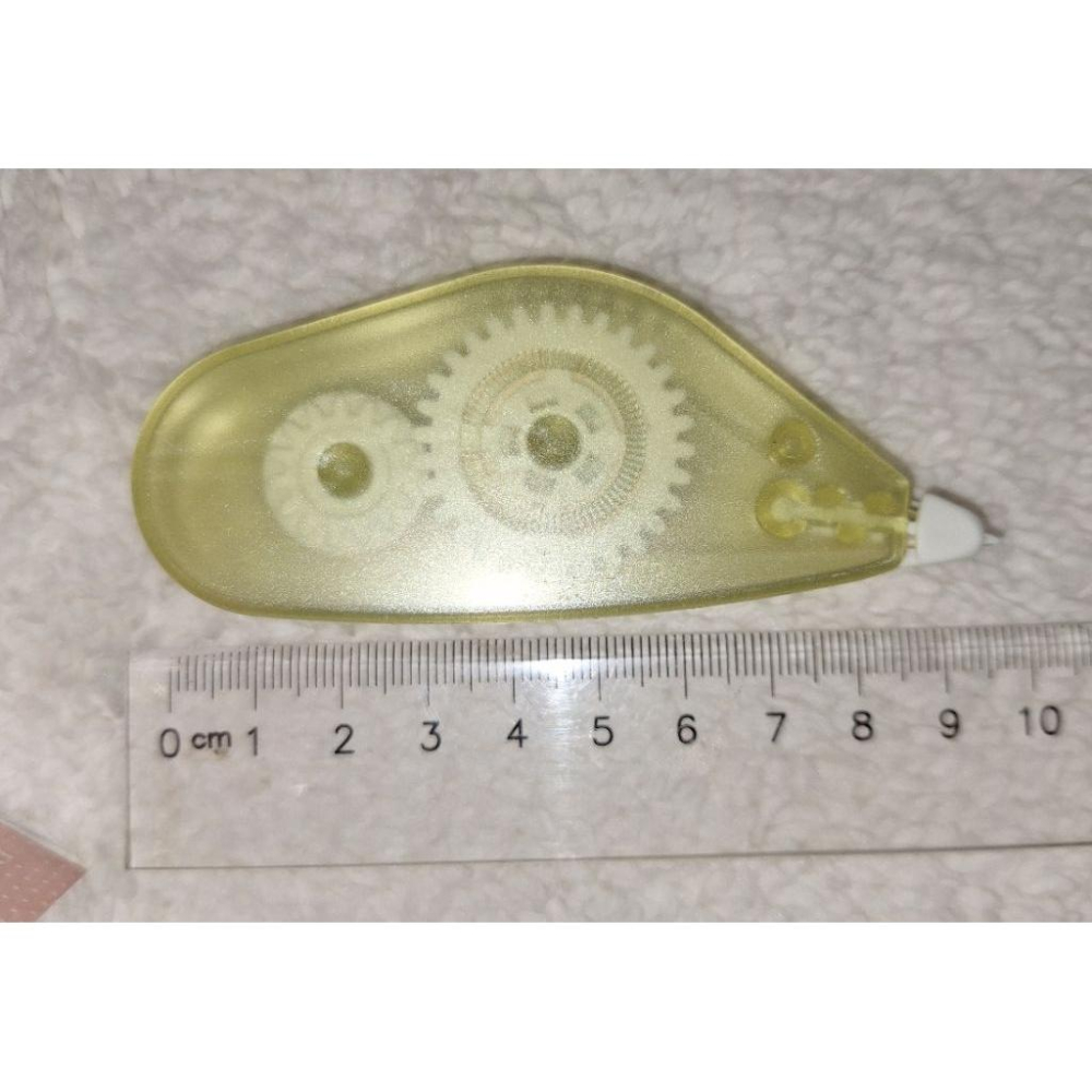 2002年 hello kitty 立可帶 修正帶 戴小花kitty 黃色 三麗鷗 sanrio-細節圖3