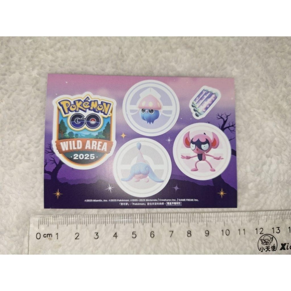 2025 PokemonGO 曠野地帶:全球 Wild Area 限量DM 資料夾 貼紙 精靈寶可夢 搗蛋小妖 長毛巨魔-細節圖3