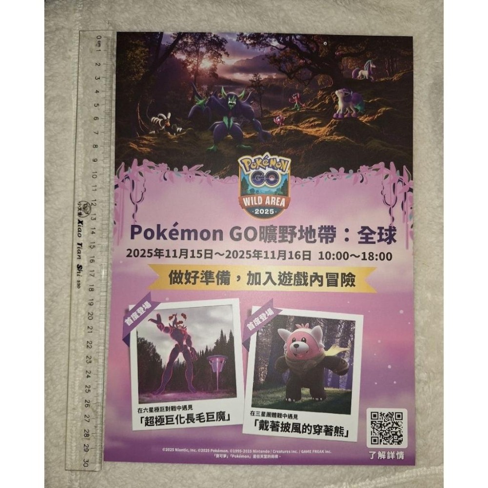 2025 PokemonGO 曠野地帶:全球 Wild Area 限量DM 資料夾 貼紙 精靈寶可夢 搗蛋小妖 長毛巨魔-細節圖4