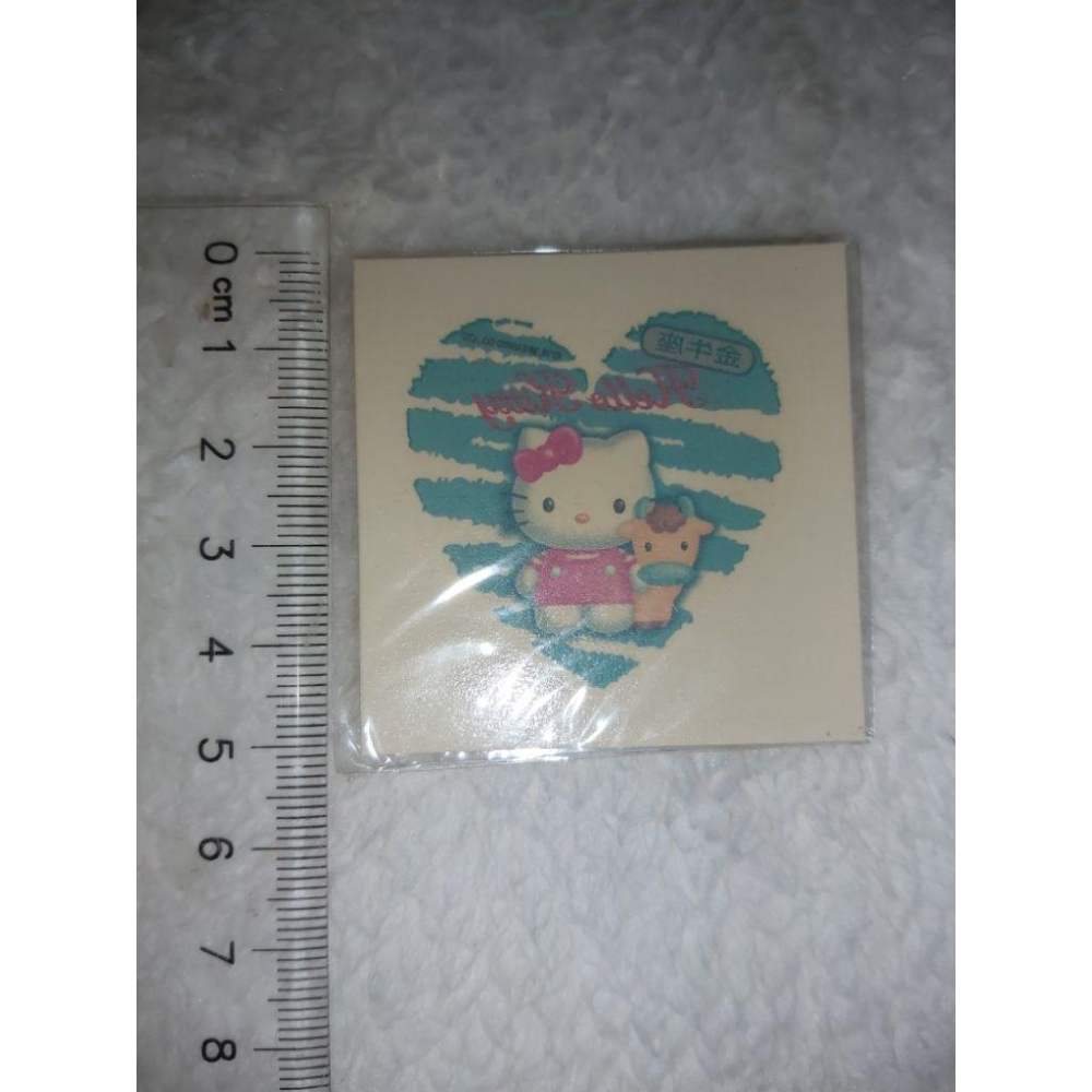 1999年 紋身貼紙 hello kitty 星座系列 三麗鷗 老物 收藏 早期收藏 小時候-細節圖4