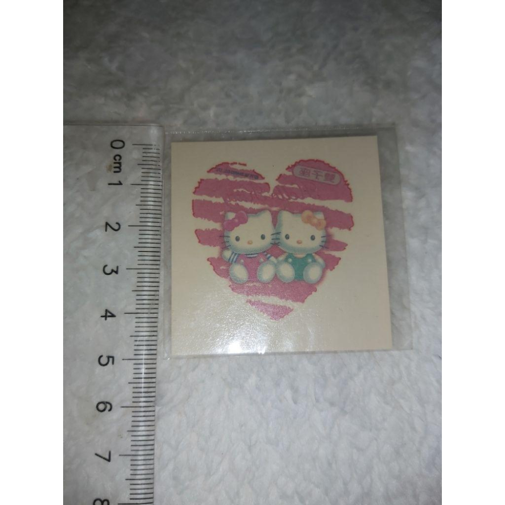 1999年 紋身貼紙 hello kitty 星座系列 三麗鷗 老物 收藏 早期收藏 小時候-細節圖6