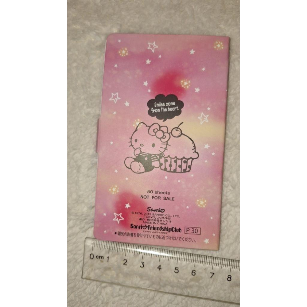 hello kitty 凱蒂貓 三麗鷗 便條紙 蛋糕 2019年-細節圖4